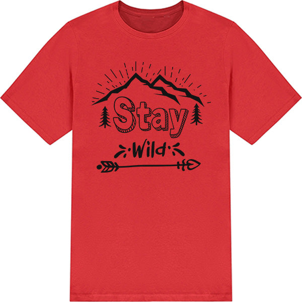 Stay Wild Unisex T-Shirt | Ideal for Equestrian & Camping