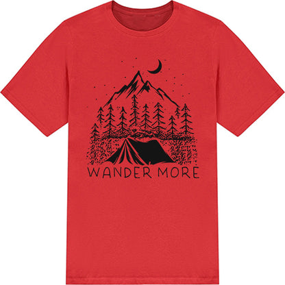 Wander More Unisex T-Shirt | Ideal for Camping & Equestrian