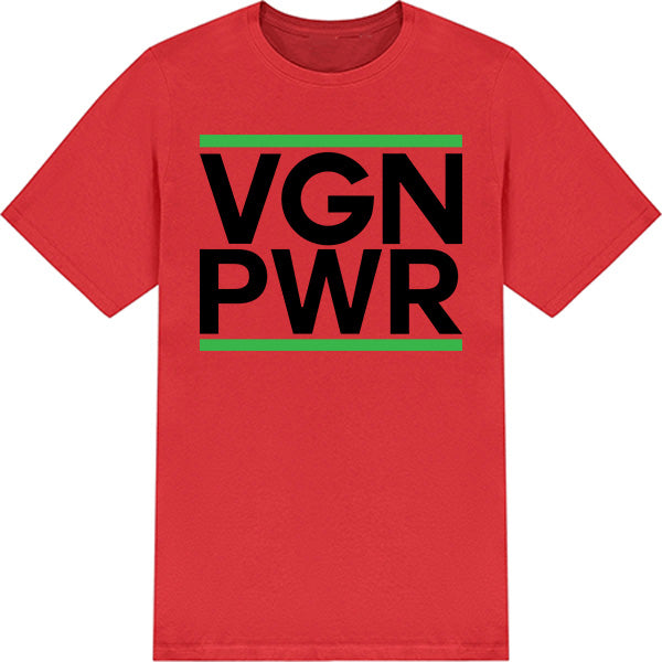 VGN PWR Unisex T-Shirt | Embrace Vegan Vibes | Shop Now