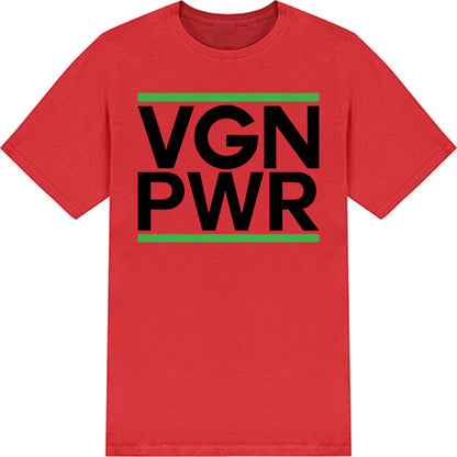 VGN PWR Unisex T-Shirt | Embrace Vegan Vibes | Shop Now