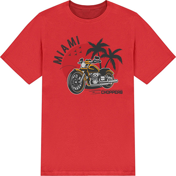 Miami Choppers Unisex T-Shirt | Ideal for Motorbike Fans