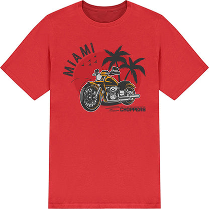 Miami Choppers Unisex T-Shirt | Ideal for Motorbike Fans