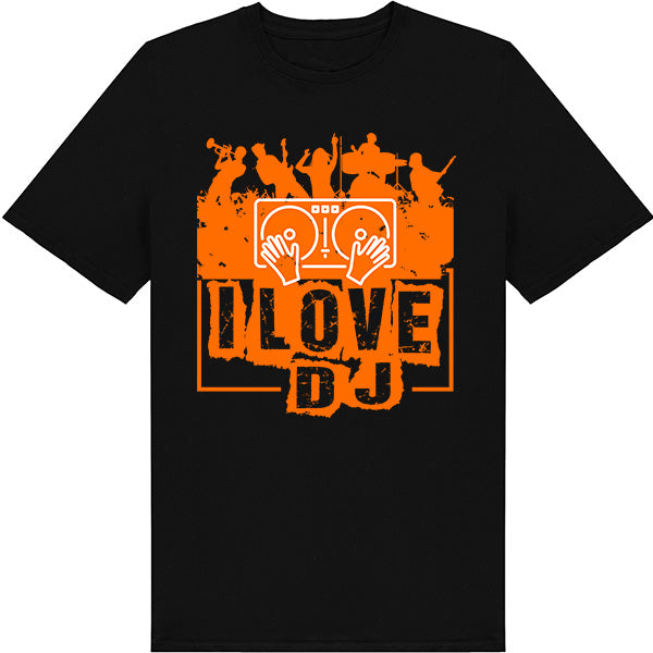 "I Love DJ" Unisex T-Shirt | Equestrian Music Lovers Tee