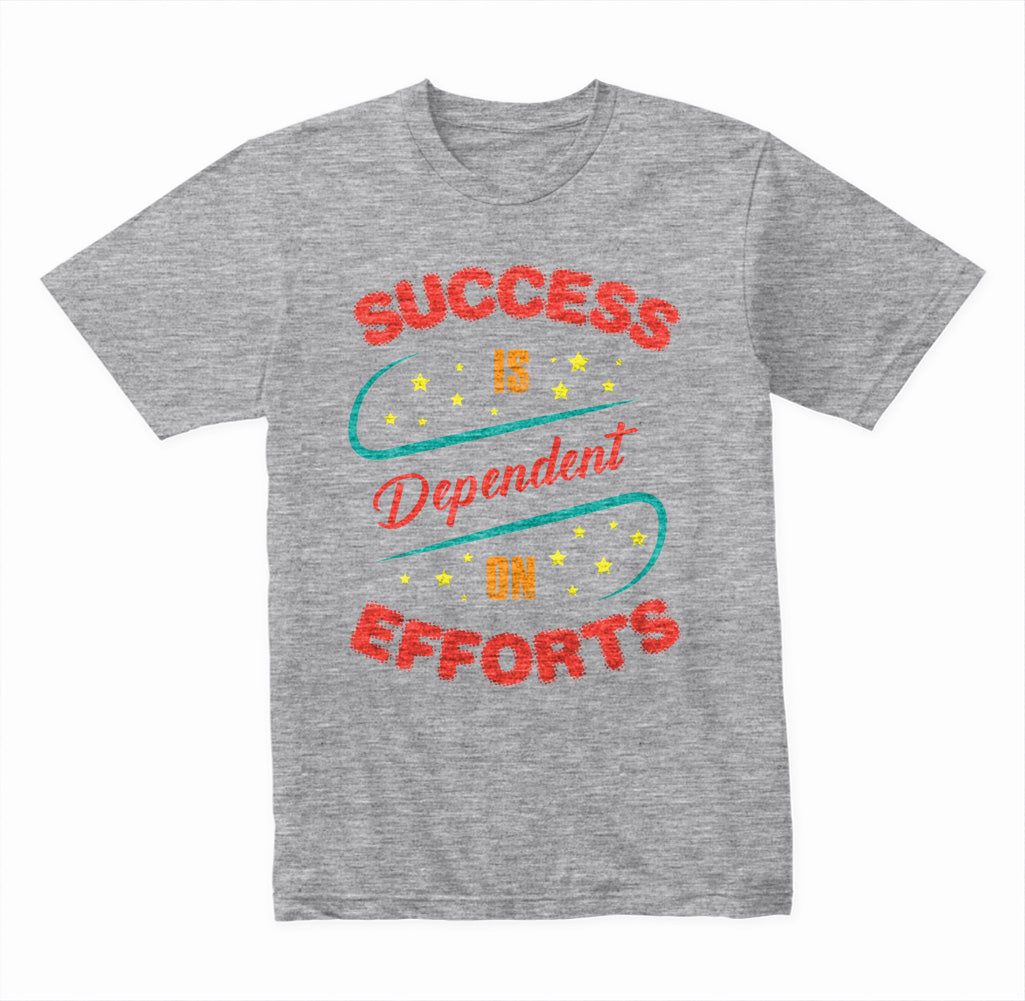 "Success Is Dependent On Efforts" Unisex T-Shirt | Equestrian Apparel