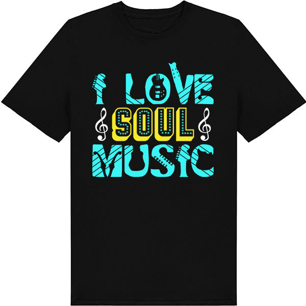 "I Love Soul Music" Unisex T-Shirt | Ideal for Music Lovers