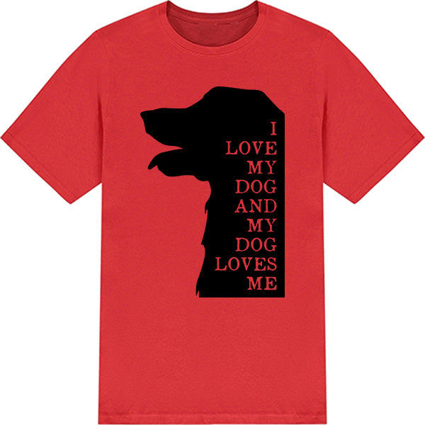 "I Love My Dog" Unisex T-Shirt | Perfect for Dog Lovers