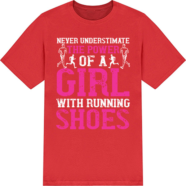 Unisex Runner's T-Shirt - Empowering Girls in Running