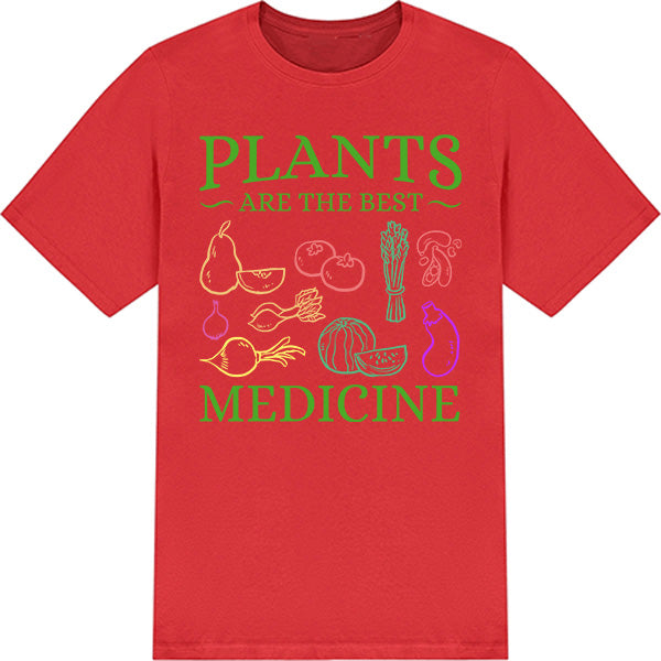 "Plants Are The Best Medicine" Vegan T-Shirt | Unisex Equestrian