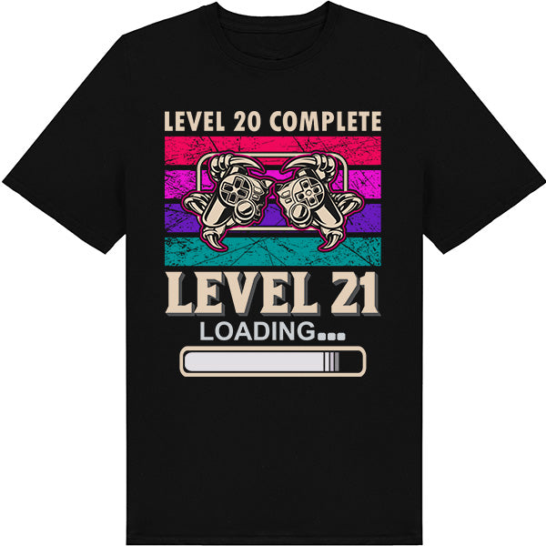 Level 20 Complete T-Shirt | Premium Unisex Gaming Apparel