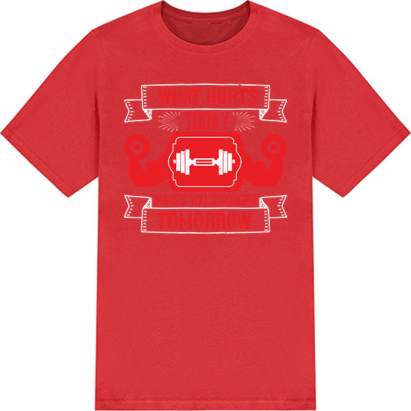 Unisex 'Stronger Tomorrow' T-Shirt | Fitness Focus Collection