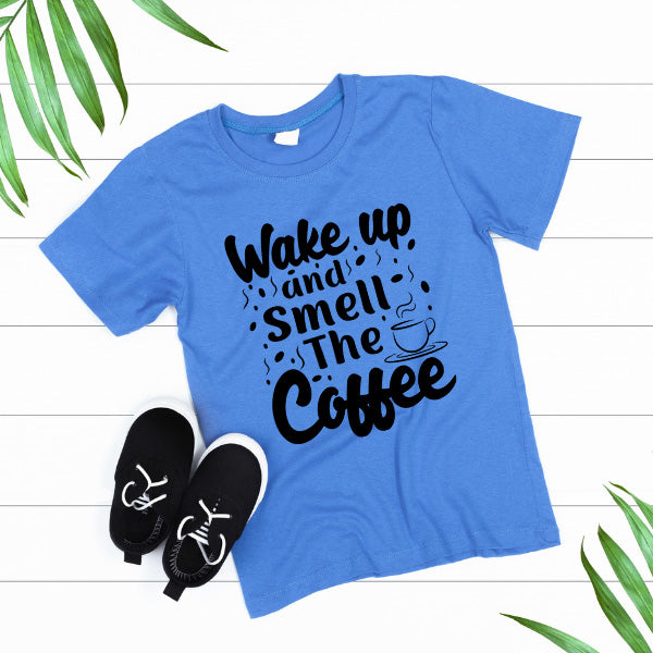 "Wake Up and Smell the Coffee" Unisex T-Shirt for Coffee Lovers