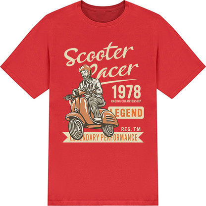 Unisex Scooter Racer T-Shirt | Ideal for Motorbike Fans