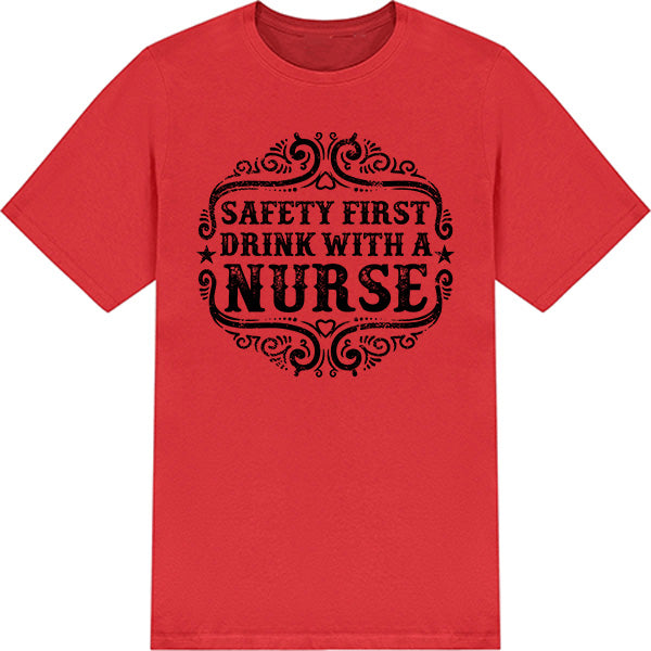 Safety First Nurse T-Shirt | Unisex Equestrian Apparel