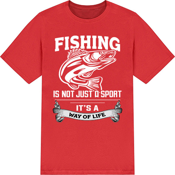 Fishing Is Life Unisex T-Shirt | Ideal for Fishing Lovers