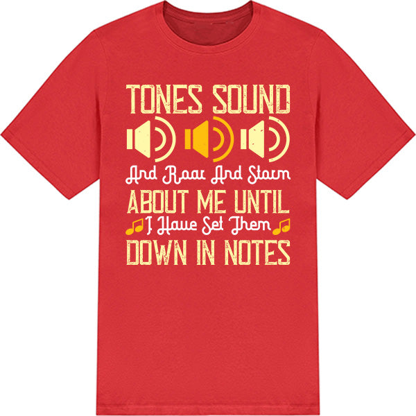 Tones Sound Unisex T-Shirt | Ideal for Music Lovers