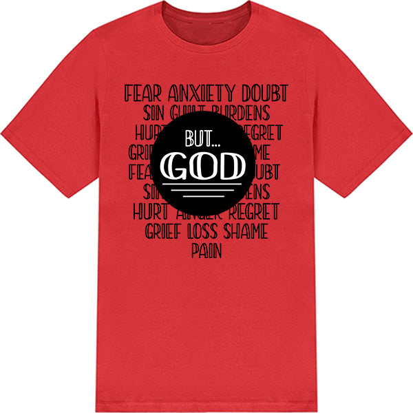 "But God" Unisex T-Shirt | Christian Equestrian Apparel