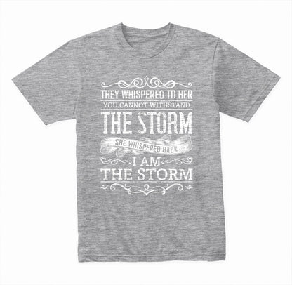 Unisex 'I Am The Storm' T-Shirt | Motivational Equestrian Wear