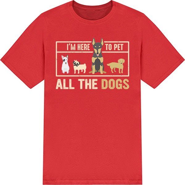 "Pet All the Dogs" Unisex T-Shirt | Perfect for Dog Lovers