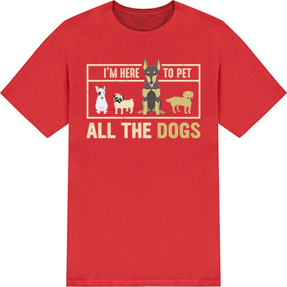 "Pet All the Dogs" Unisex T-Shirt | Perfect for Dog Lovers