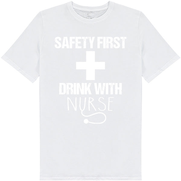 Safety First Nurse T-Shirt | Unisex Equestrian Apparel