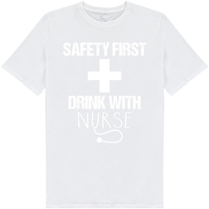 Safety First Nurse T-Shirt | Unisex Equestrian Apparel