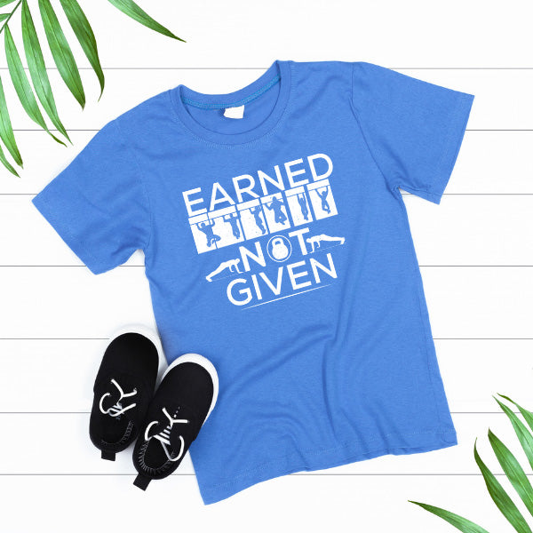 Earned Not Given Unisex T-Shirt | Essential Gym Apparel