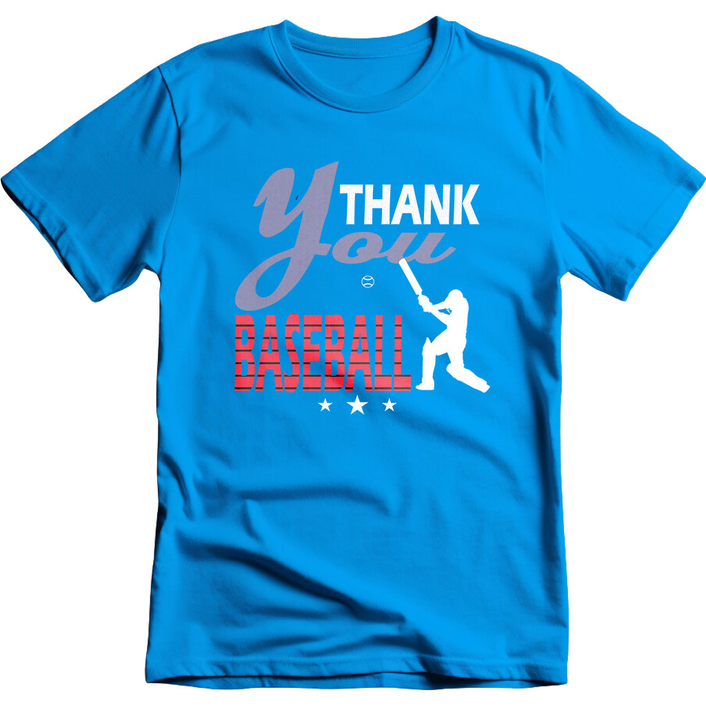 Thank You Baseball Unisex T-Shirt | Celebrate Baseball Spirit