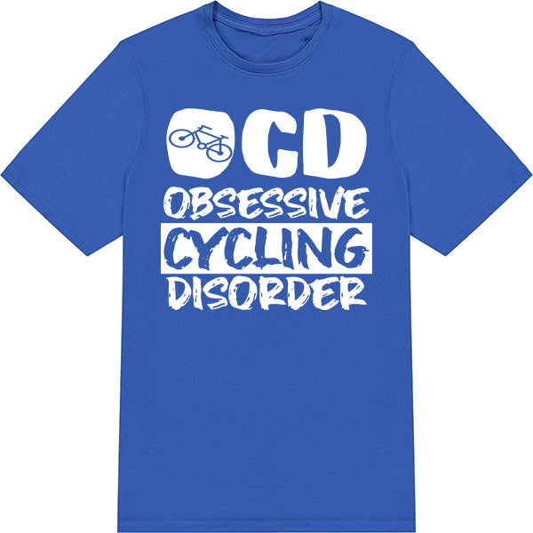 OCD Obsessive Cycling Disorder T-Shirt | Unisex Bike Tee