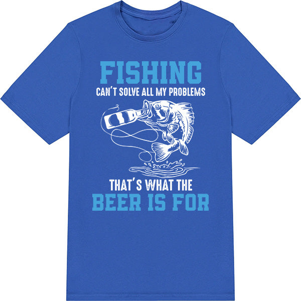 Fishing & Beer Unisex T-Shirt | Perfect for Anglers