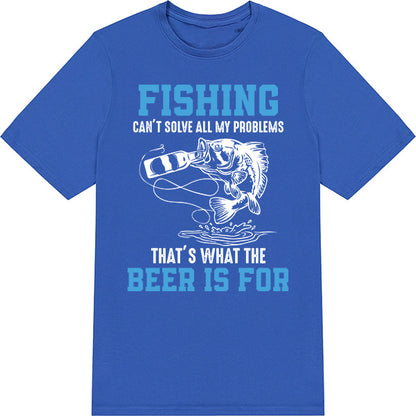 Fishing & Beer Unisex T-Shirt | Perfect for Anglers