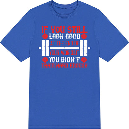 Unisex Fitness T-Shirt - Train Hard, Look Good | Equestrian