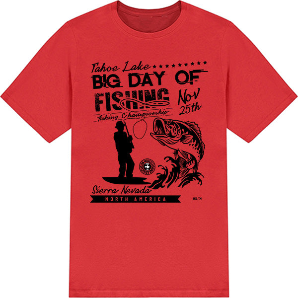 Big Day of Fishing Unisex T-Shirt | Ideal for Anglers