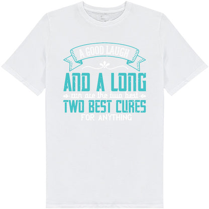 Unisex Runner's T-Shirt: Best Cures Quote - Shop Now