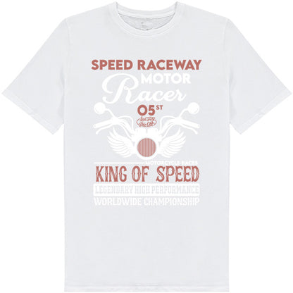 Speed Raceway Motor Racer T-Shirt | Unisex | For Bikers