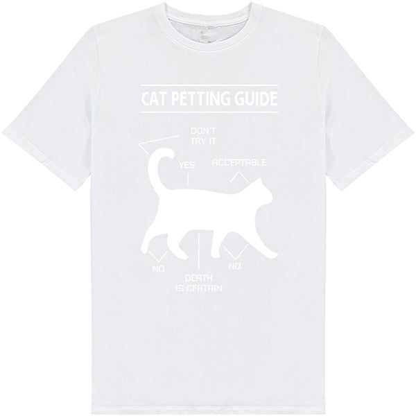 Exclusive Cat Petting Guide T-Shirt | Unisex Equestrian Apparel