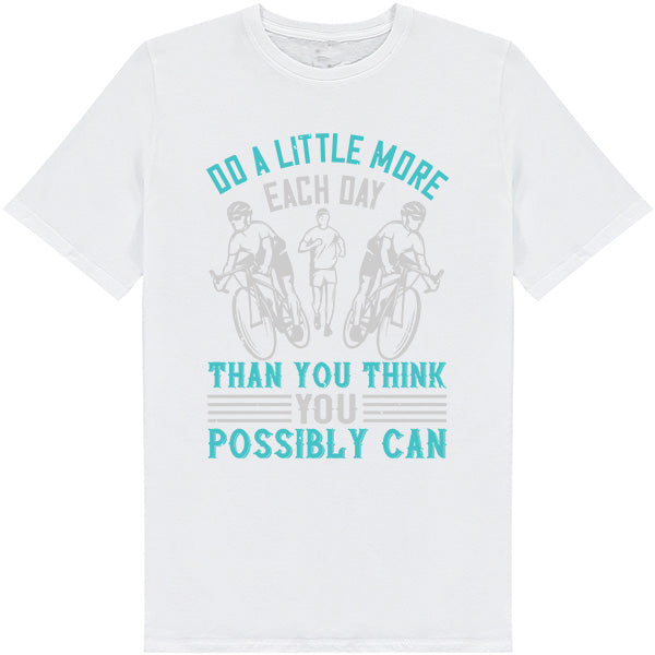 Unisex Runner's T-Shirt - 'Do A Little More' | Equestrian Shop