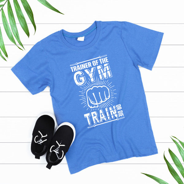 Unisex Gym Trainer T-Shirt - Train or Die V2 | Equestrian Gear