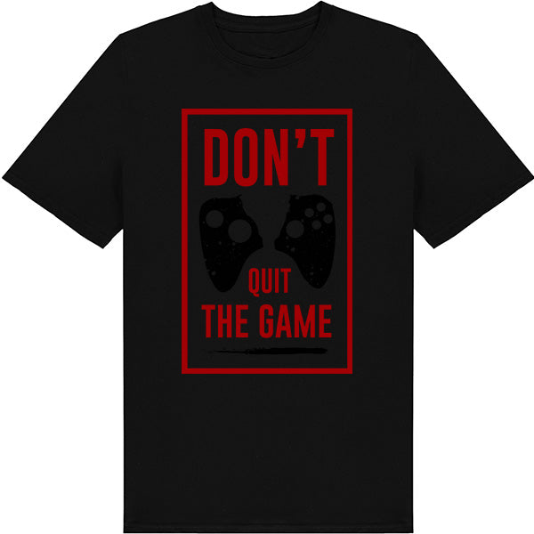 "Don't Quit The Game" Unisex T-Shirt | Premium Equestrian Apparel