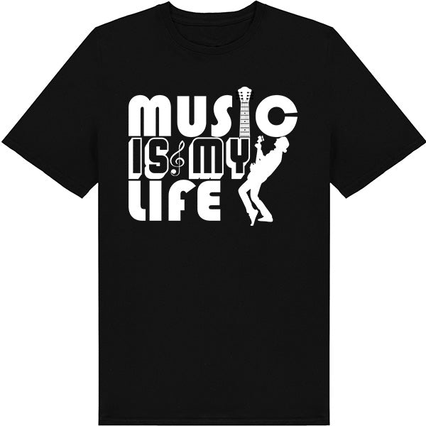 "Music Is My Life" Unisex T-Shirt | Ideal for Music Lovers