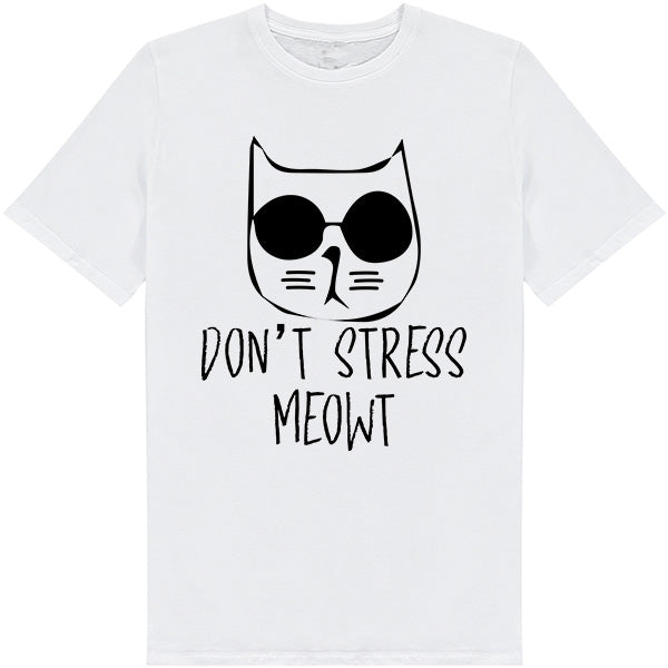 "Don't Stress Meowt" Unisex T-Shirt | Exclusive Cat Collection