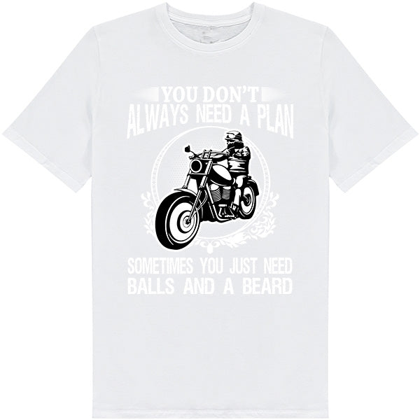 Bold Unisex T-Shirt for Motorbike Riders - Shop Now