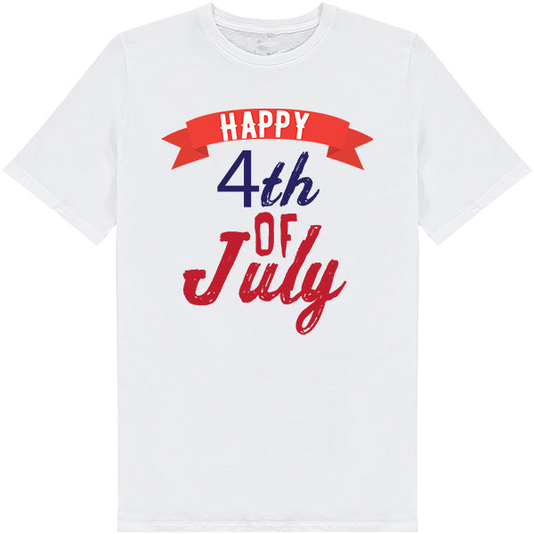 Happy 4th of July Unisex T-Shirt | Perfect for Festivities