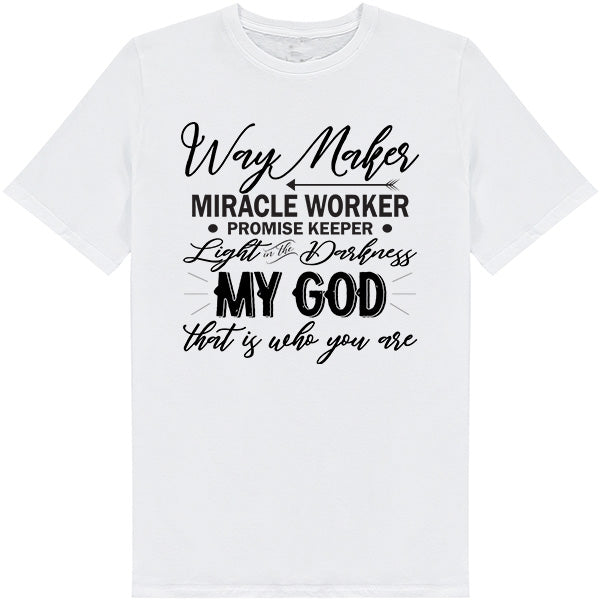 Way Maker Miracle Worker T-Shirt | Christian Equestrian Apparel