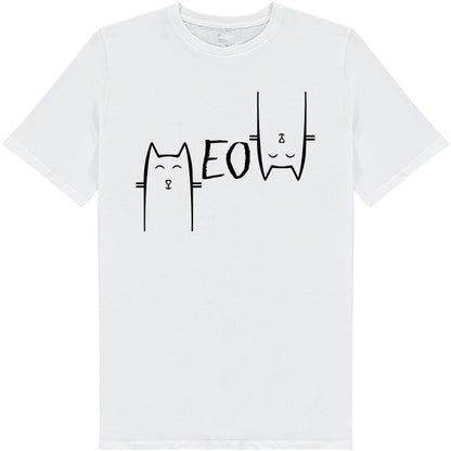 Meow Unisex T-Shirt | Exclusive Cat Collection for Equestrians