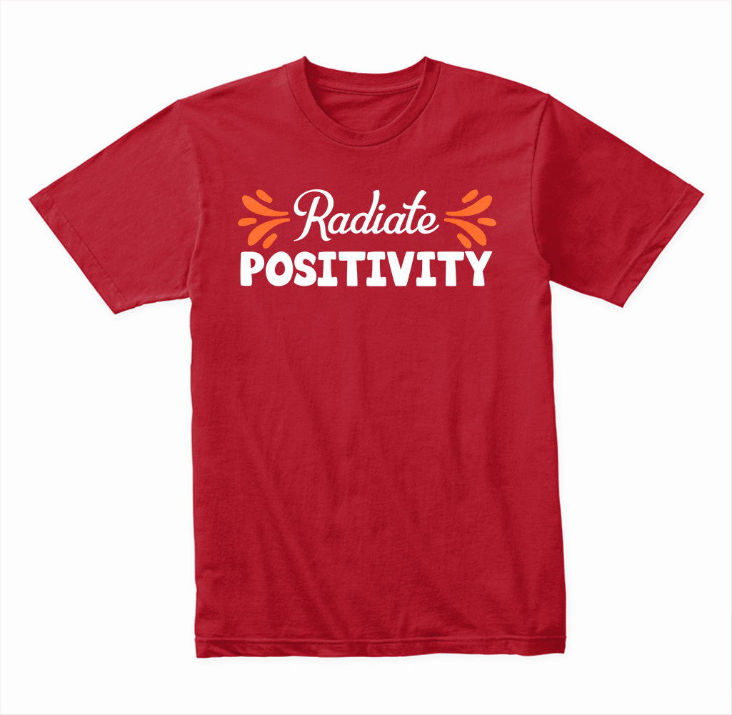 Radiate Positivity Unisex T-Shirt | Motivational Equestrian Wear