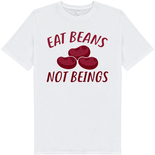 "Eat Beans Not Beings" Vegan T-Shirt | Unisex Equestrian Apparel