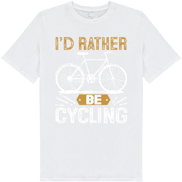 "I'd Rather Be Cycling" T-Shirt | Ideal for Bike Lovers