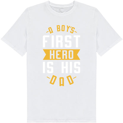 "A Boy's First Hero Is His Dad" Unisex T-Shirt | Equestrian Apparel