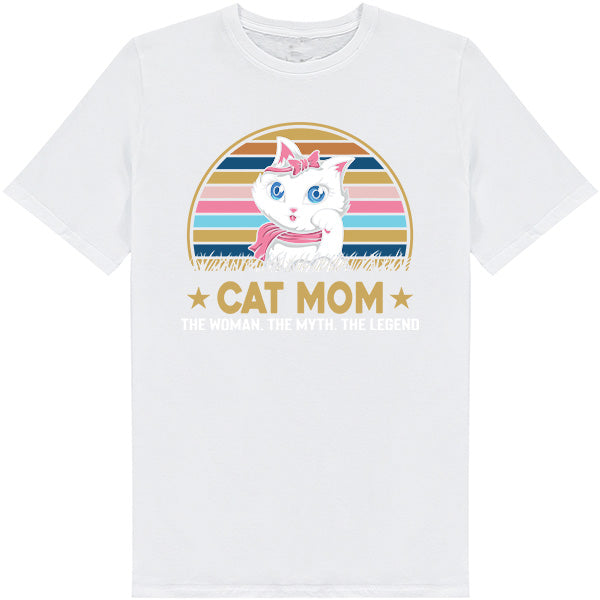 Cat Mom Unisex T-Shirt - Exclusive Cat Collection