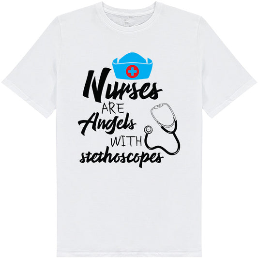 "Nurses Are Angels" Unisex T-Shirt | Celebrate Nurse Pride